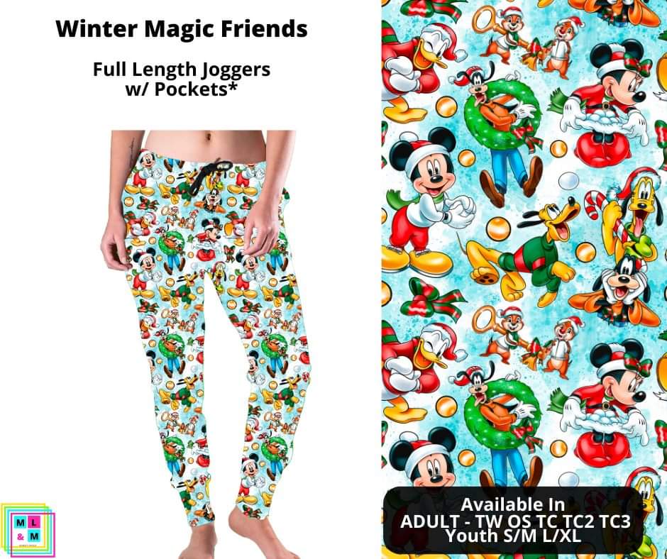 Winter Magic Friends Joggers