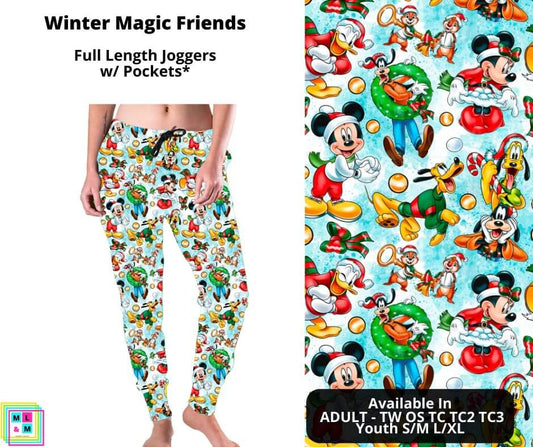 Winter Magic Friends Joggers