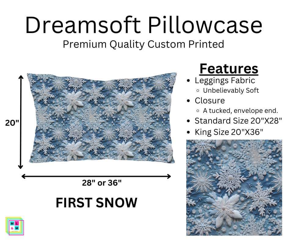 First Snow Dreamsoft Pillowcase