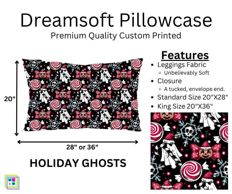 Holiday Ghosts Dreamsoft Pillowcase