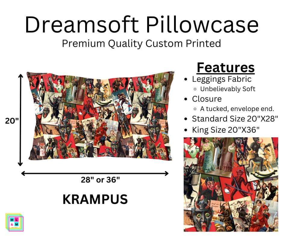 Krampus Dreamsoft Pillowcase