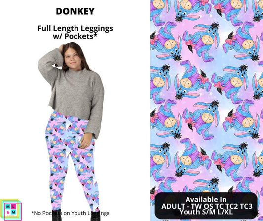 Donkey Full Length Leggings w/ Pockets