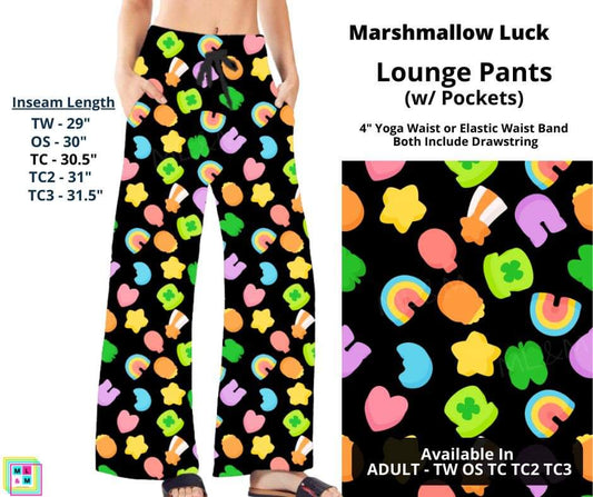 Marshmallow Luck Full Length Lounge Pants