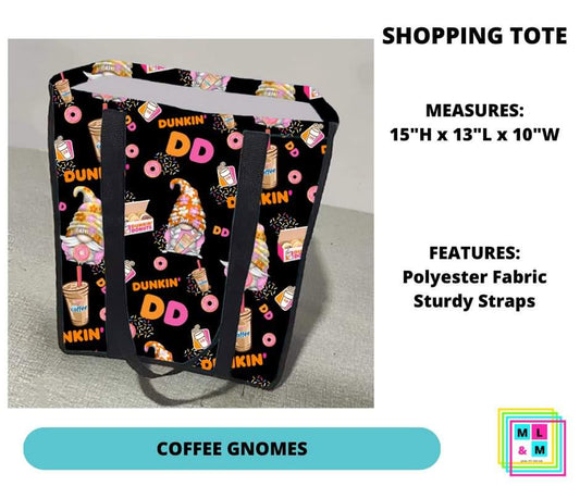 Coffee Gnomes Shopping Tote