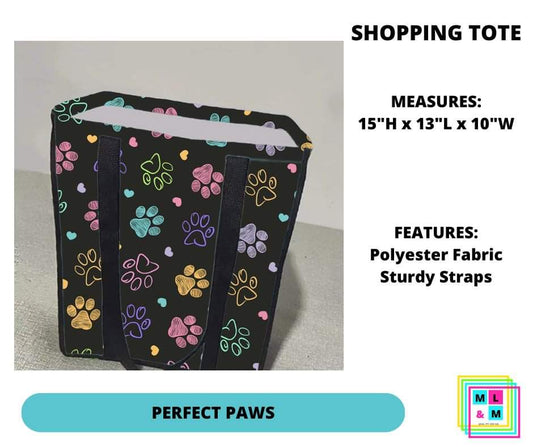 Perfect Paws Shopping Tote