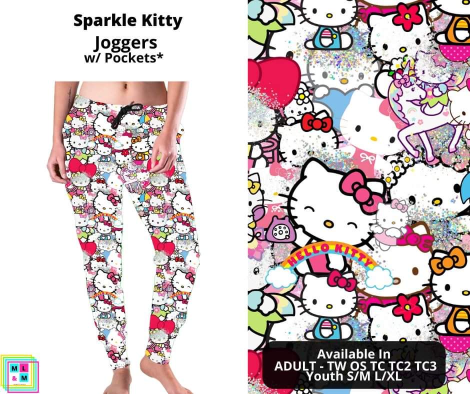 Sparkle Kitty Joggers