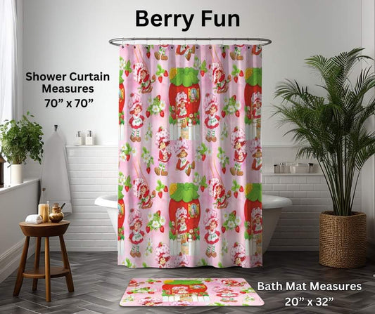 Berry Fun Custom Shower Curtain