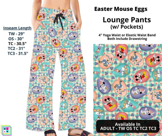 Easter Mouse Eggs Full Length Lounge Pants