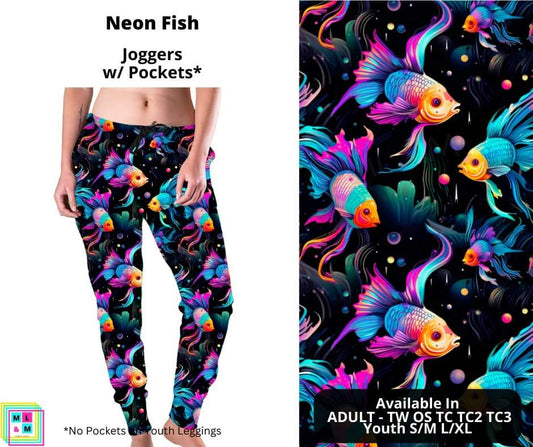 Neon Fish Joggers