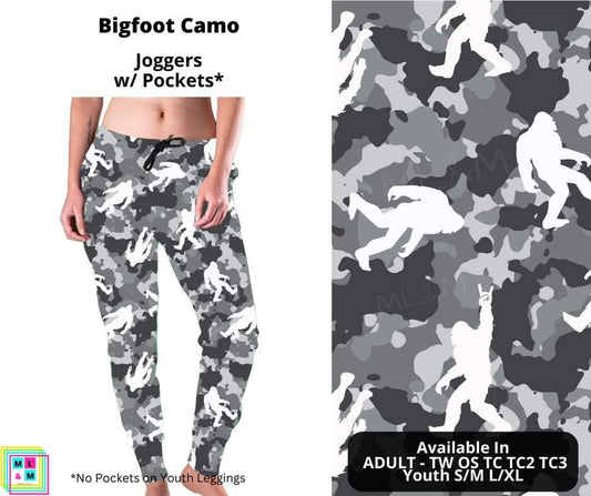 Bigfoot Camo Joggers