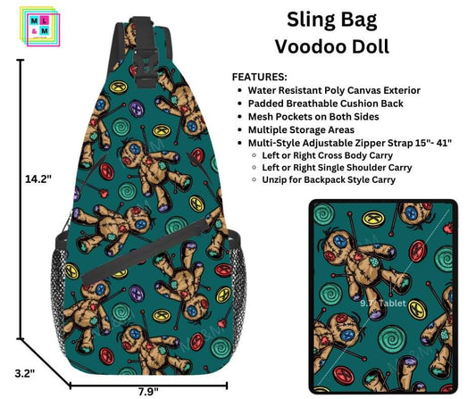 Voodoo Doll Sling Bag