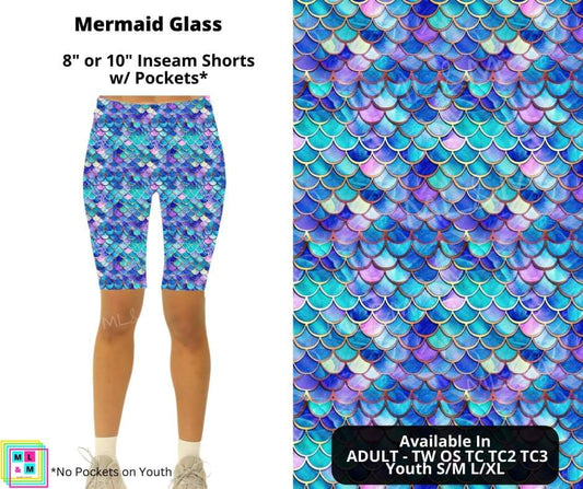 Mermaid Glass Shorts