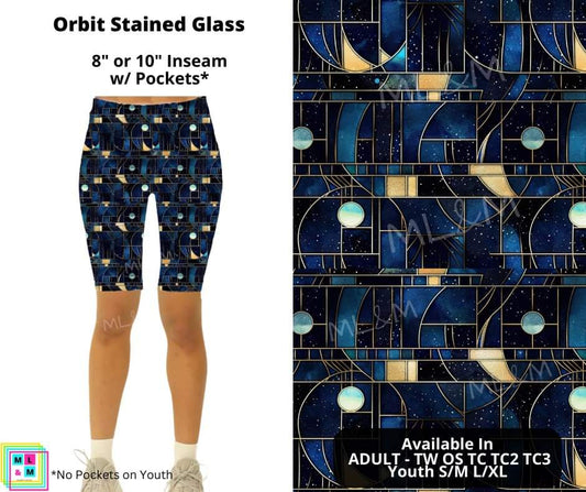 Orbit Stained Glass Shorts w/ Pockets