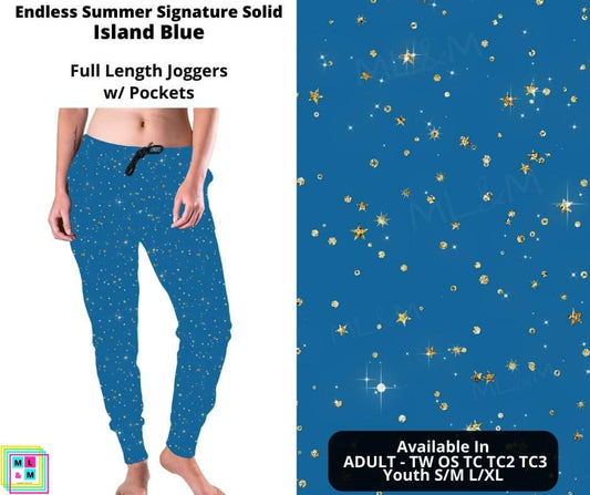 Island Blue Joggers