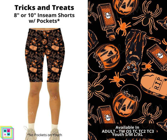 Tricks and Treats Shorts w/ Pockets