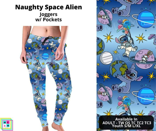 Naughty Space Alien Joggers