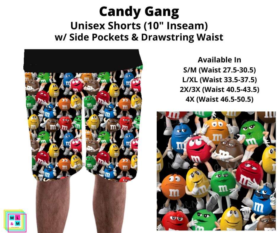 Candy Gang Unisex Shorts