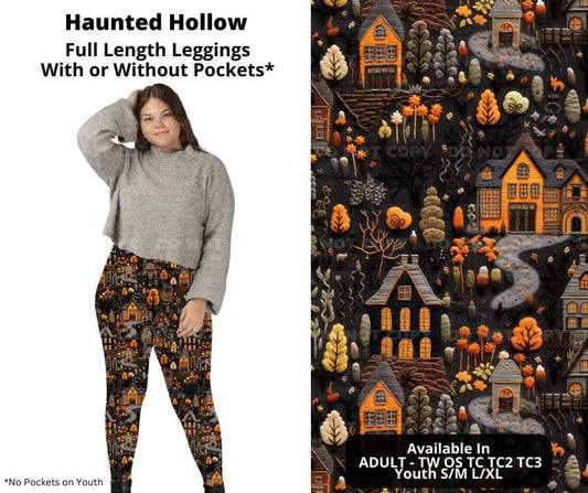 Haunted Hollow Full Length Leggings w/ Pockets