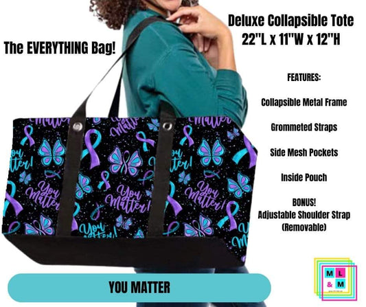 You Matter Collapsible Tote