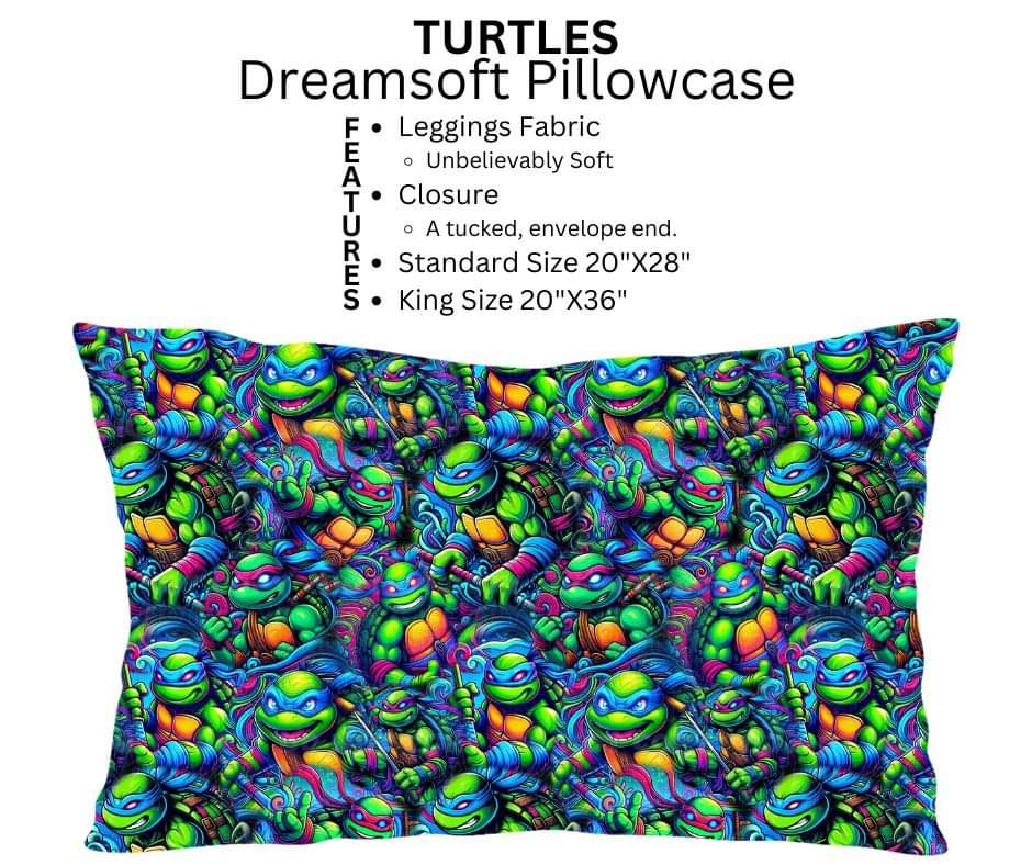 Turtles Dreamsoft Pillowcase