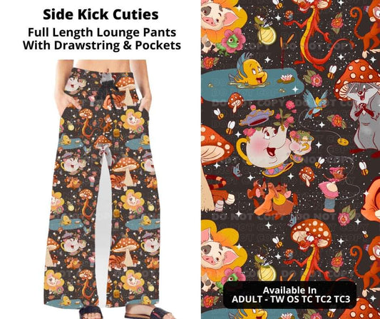 Side Kick Cuties Full Length Lounge Pants