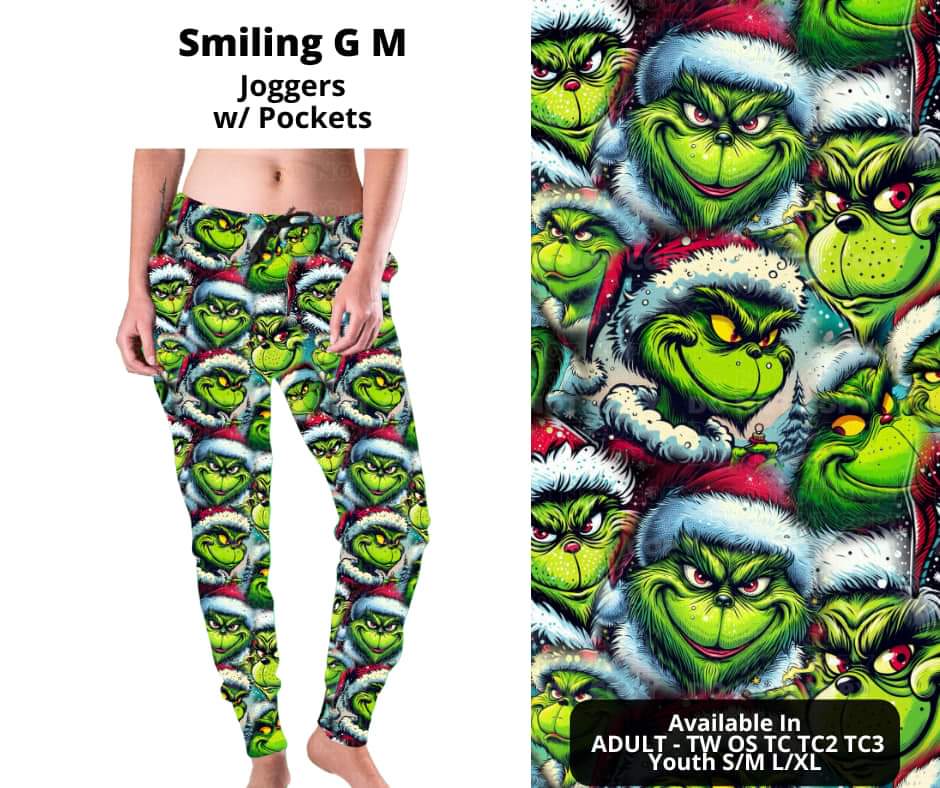 Smiling G M Joggers