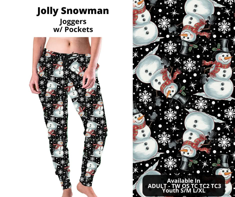 Jolly Snowman Joggers