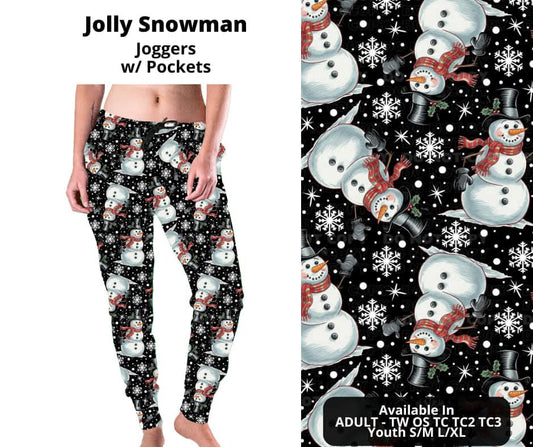 Jolly Snowman Joggers