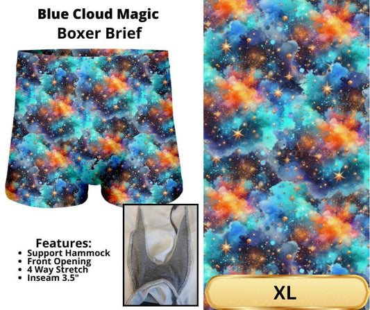Blue Cloud Magic Boxer Briefs