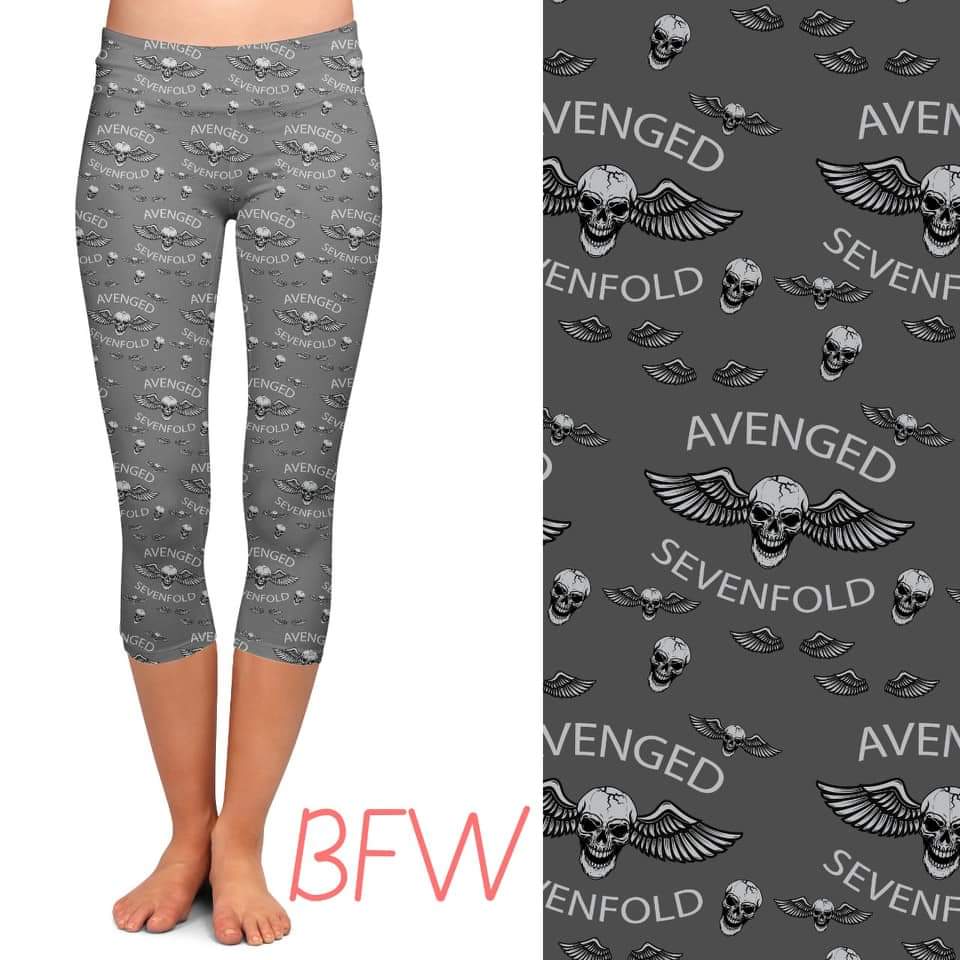 Avenged leggings and capris with pockets