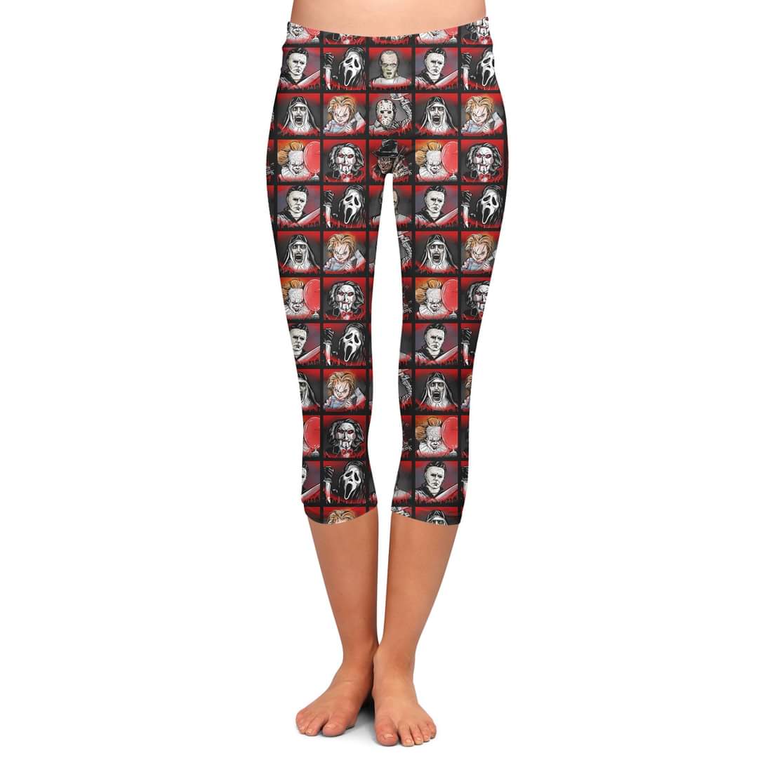 Horror Friends Leggings w/pockets