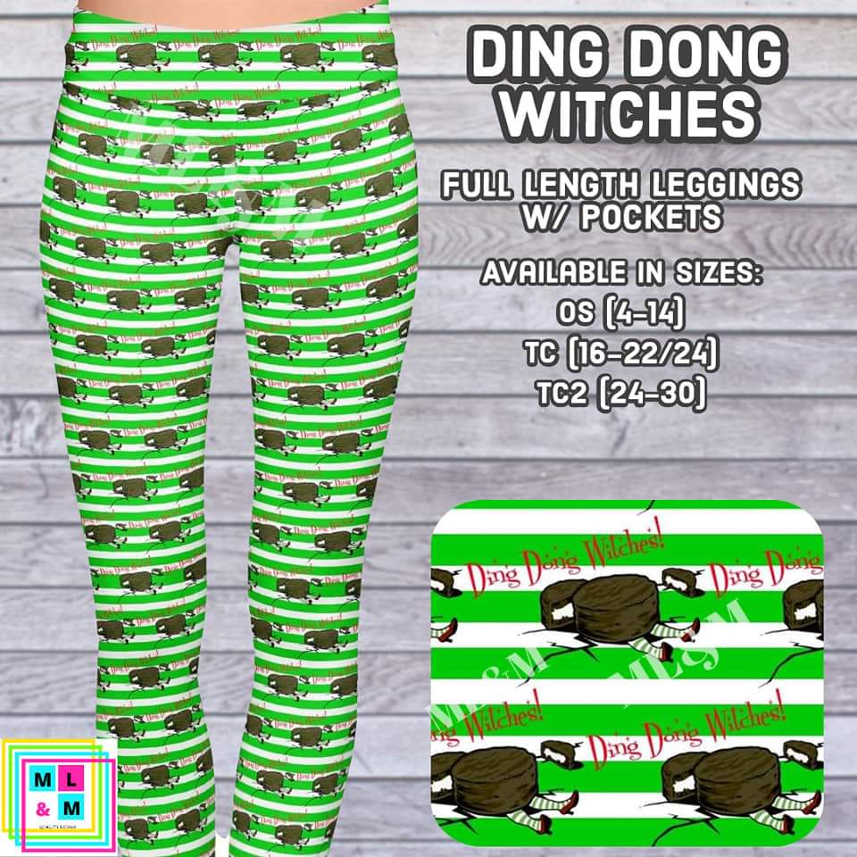 Ding Dong Witches Full Length w/ Pockets