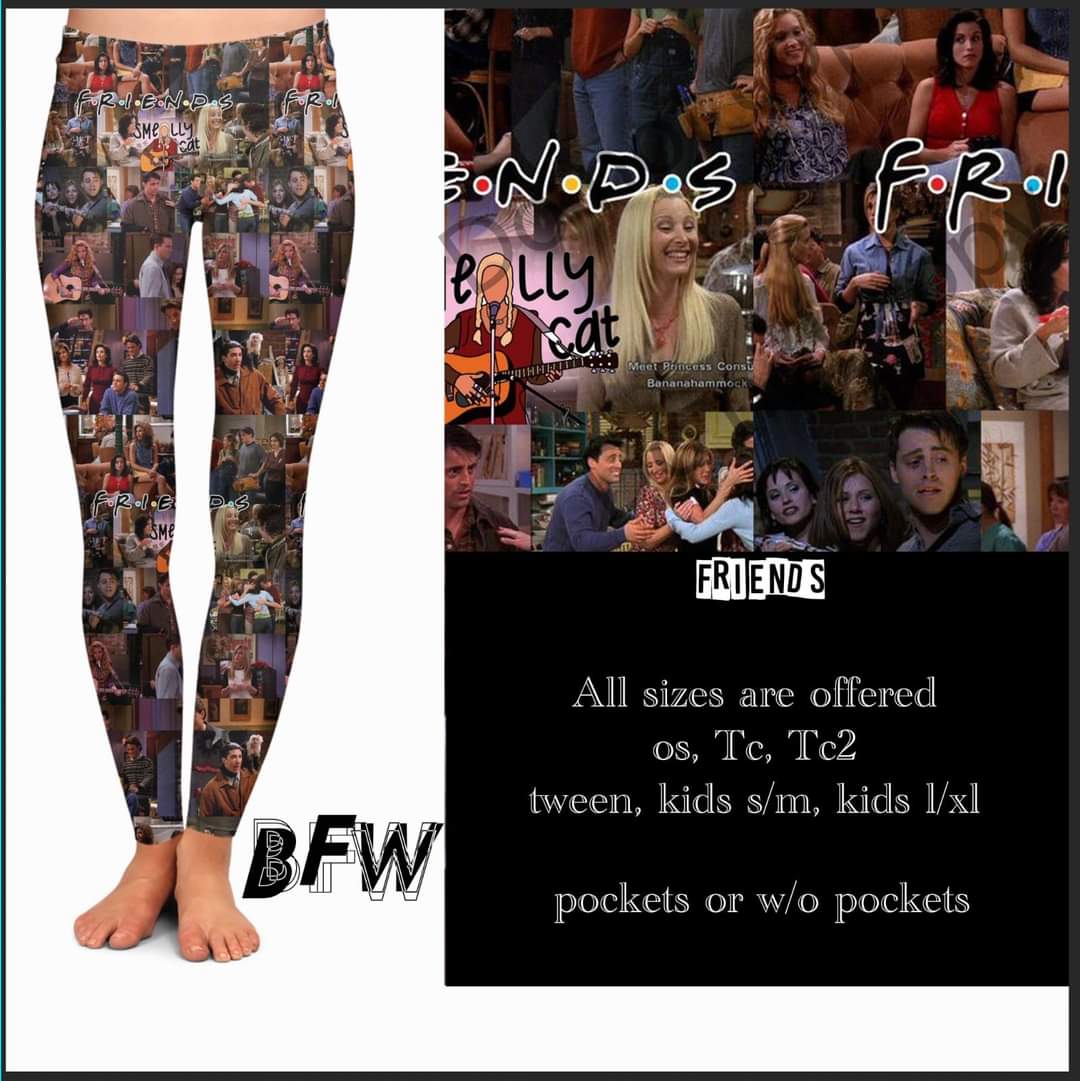 Friends Leggings, Lounge Pants and Joggers with pockets