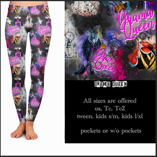 Drama Queen Leggings, Capris, Lounge Pants and Joggers