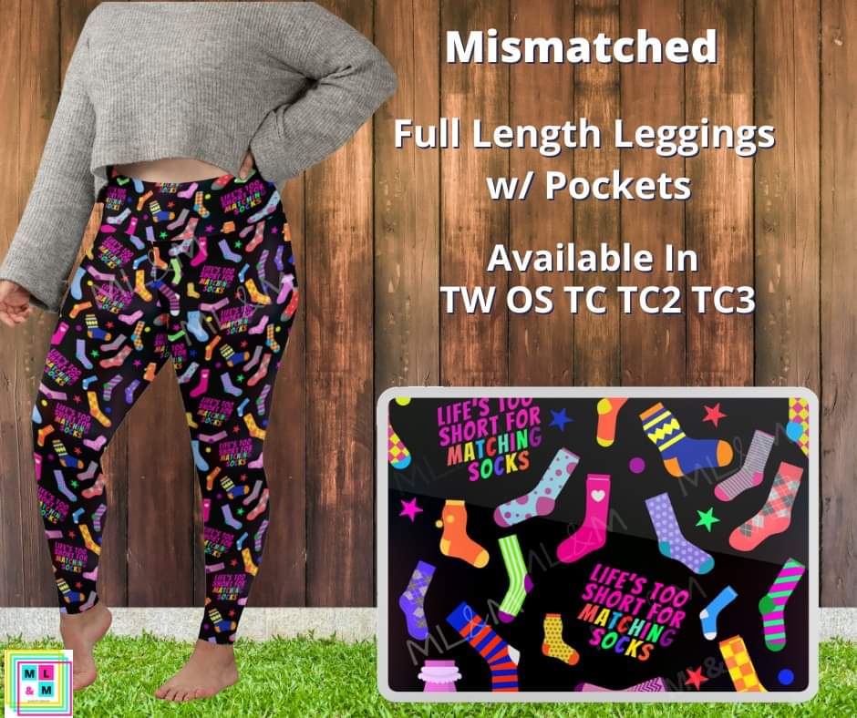 Mismatched Full Length w/ Pockets