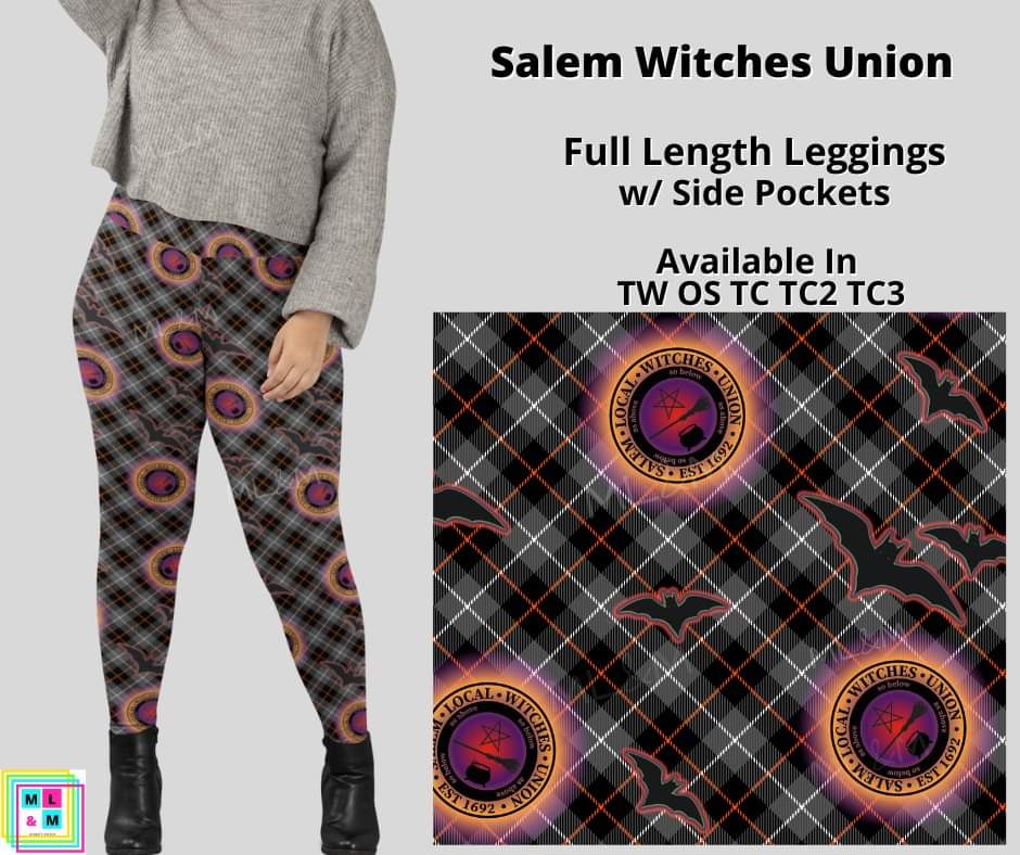 Salem Witches Union Full Length w/ Pockets