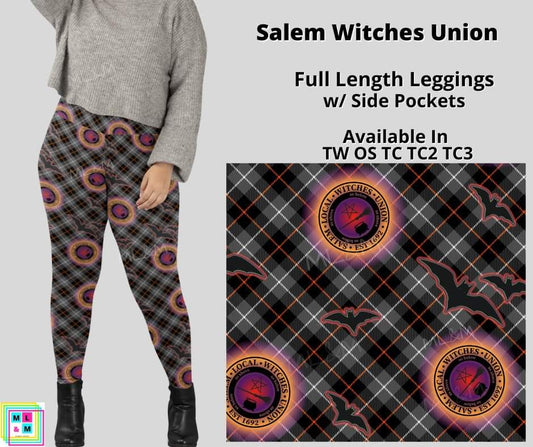 Salem Witches Union Full Length w/ Pockets