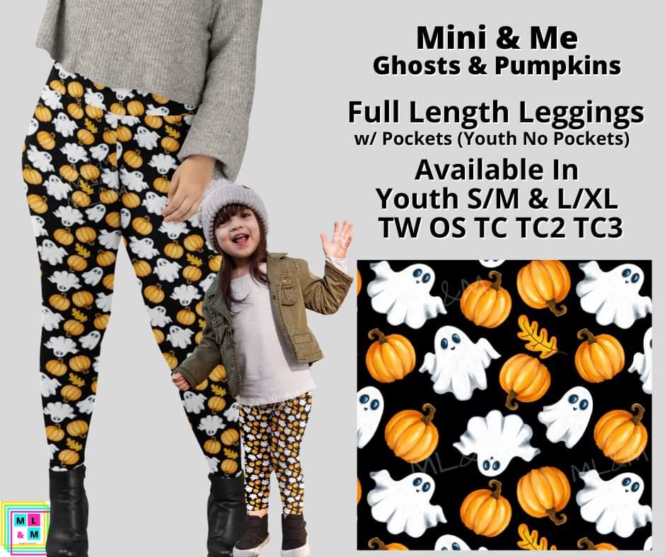 Ghosts & Pumpkins Full Length Adult & Youth