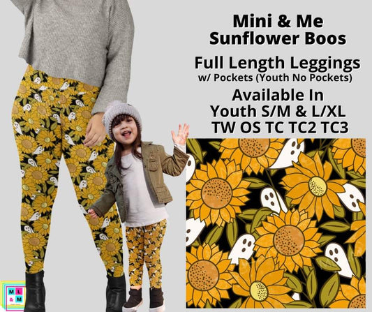 Sunflower Boos Full Length Adult & Youth