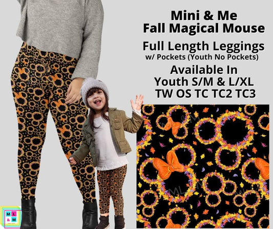 Fall Magical Mouse Full Length Adult & Youth
