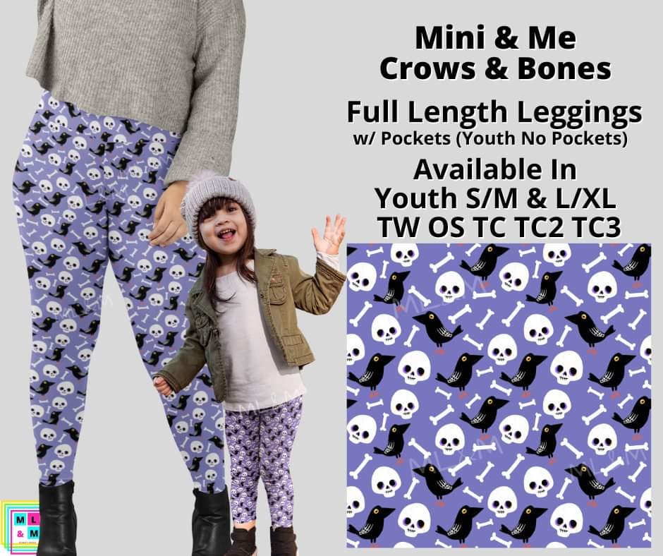 Crows & Bones Full Length Adult & Youth