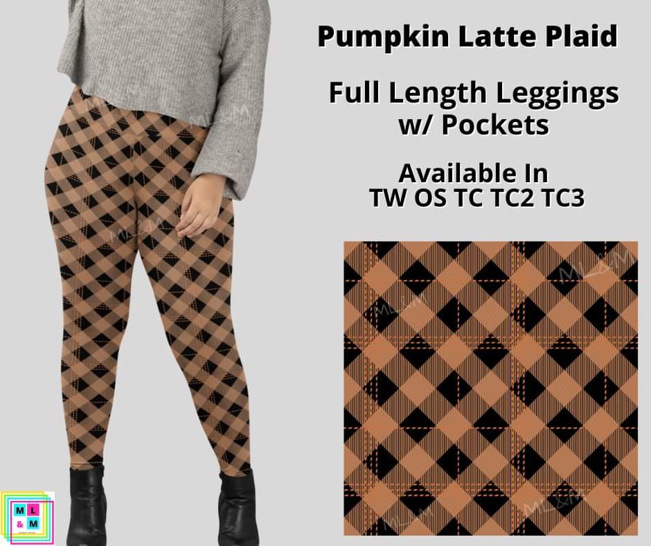 Pumpkin Latte Plaid Full Length w/ Pockets