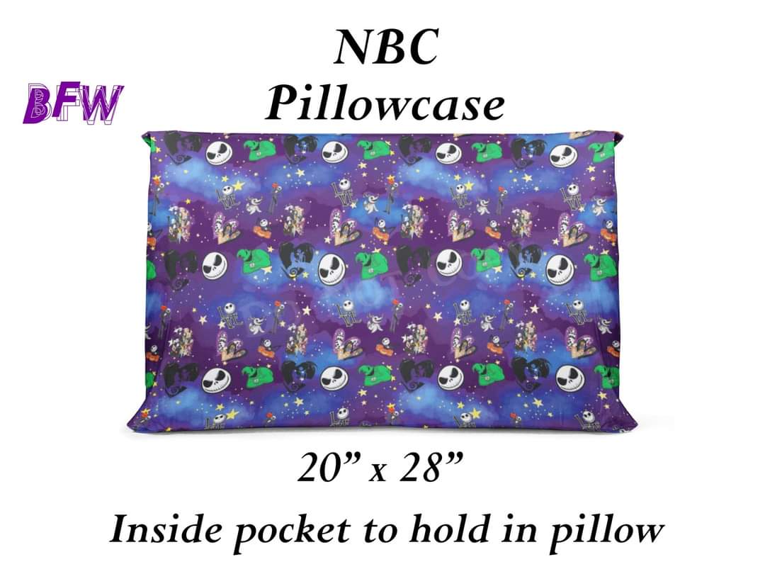 N B C Pillowcase