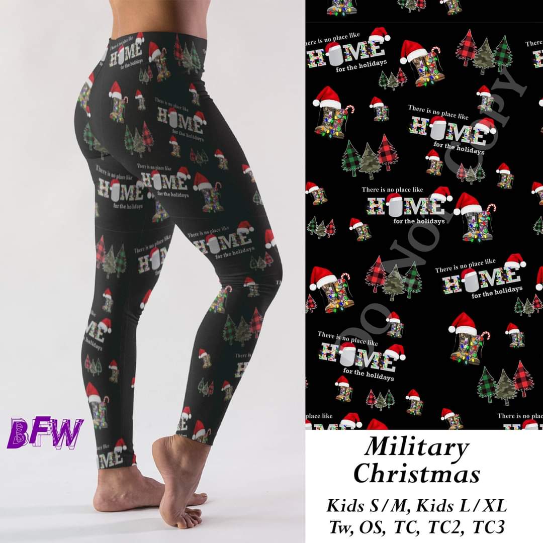 Military Christmas 2 leggings