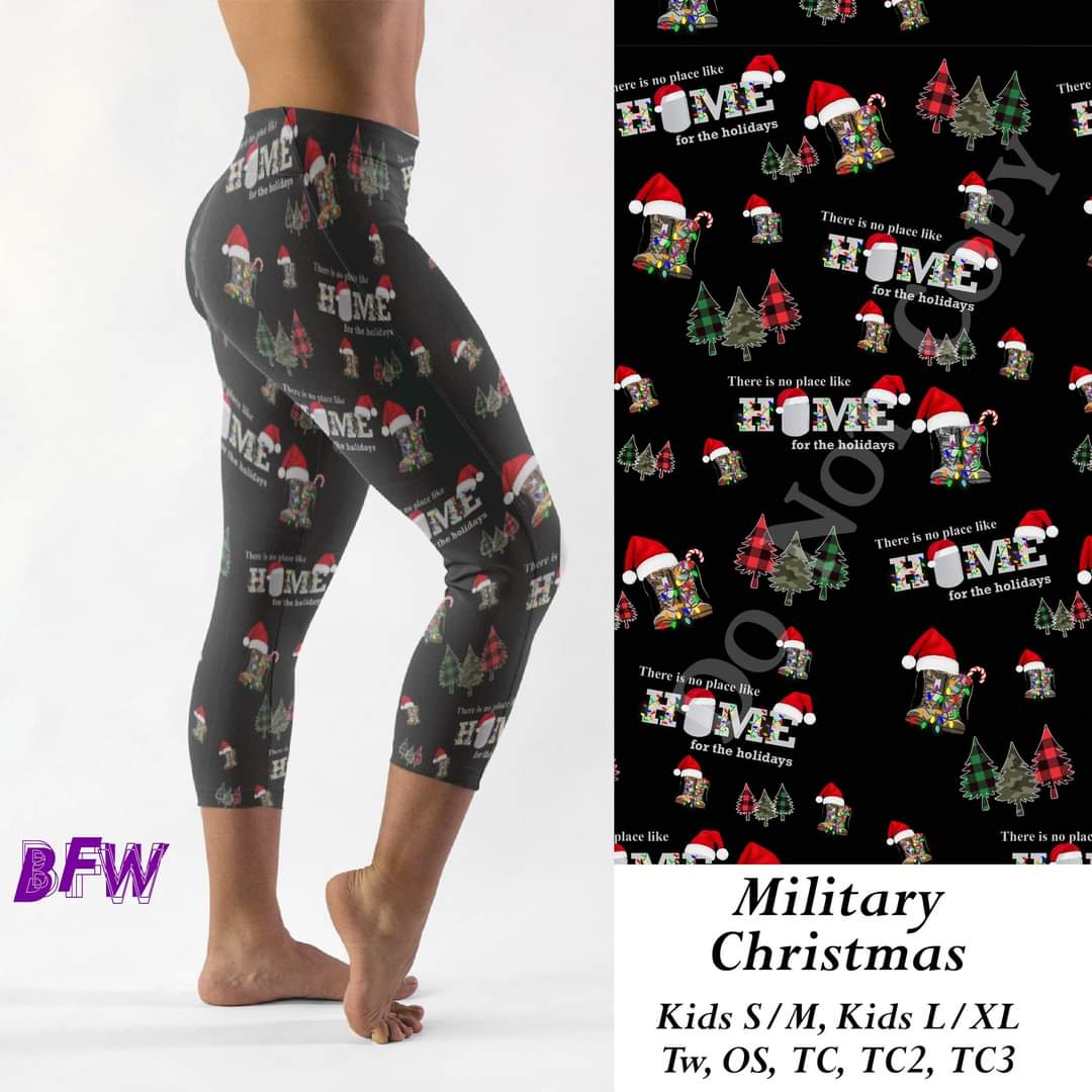 Military Christmas 2 leggings