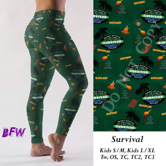 Survivor Leggings, and unisex loungers with pockets