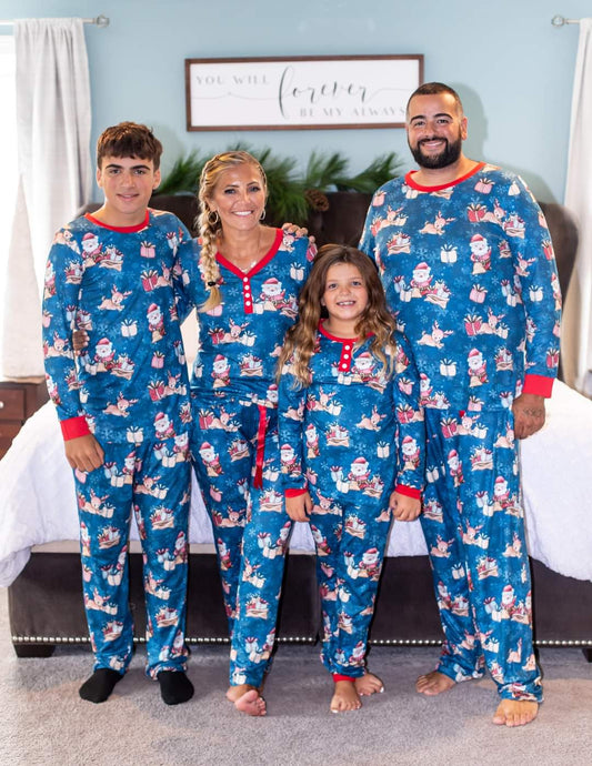 Santa Family Pajama Sets