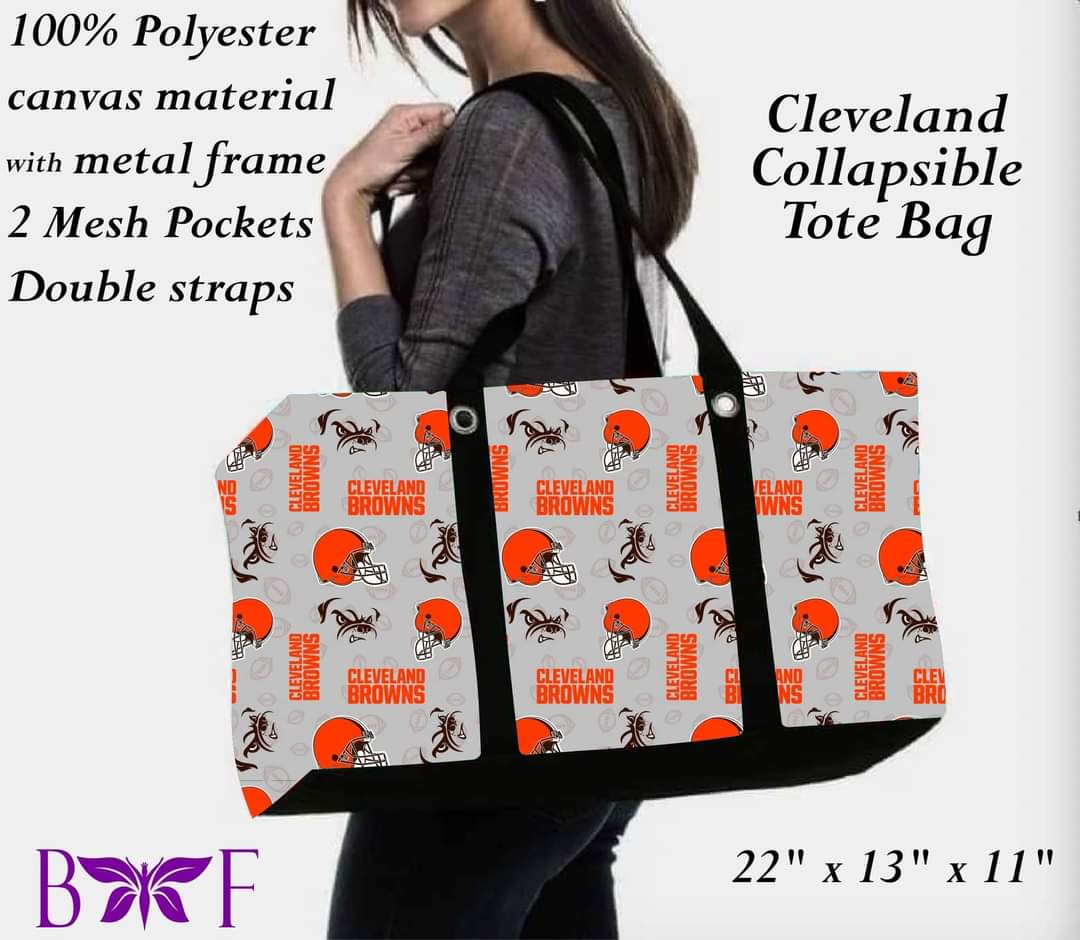 Cleveland large tote and 2 inside mesh pockets