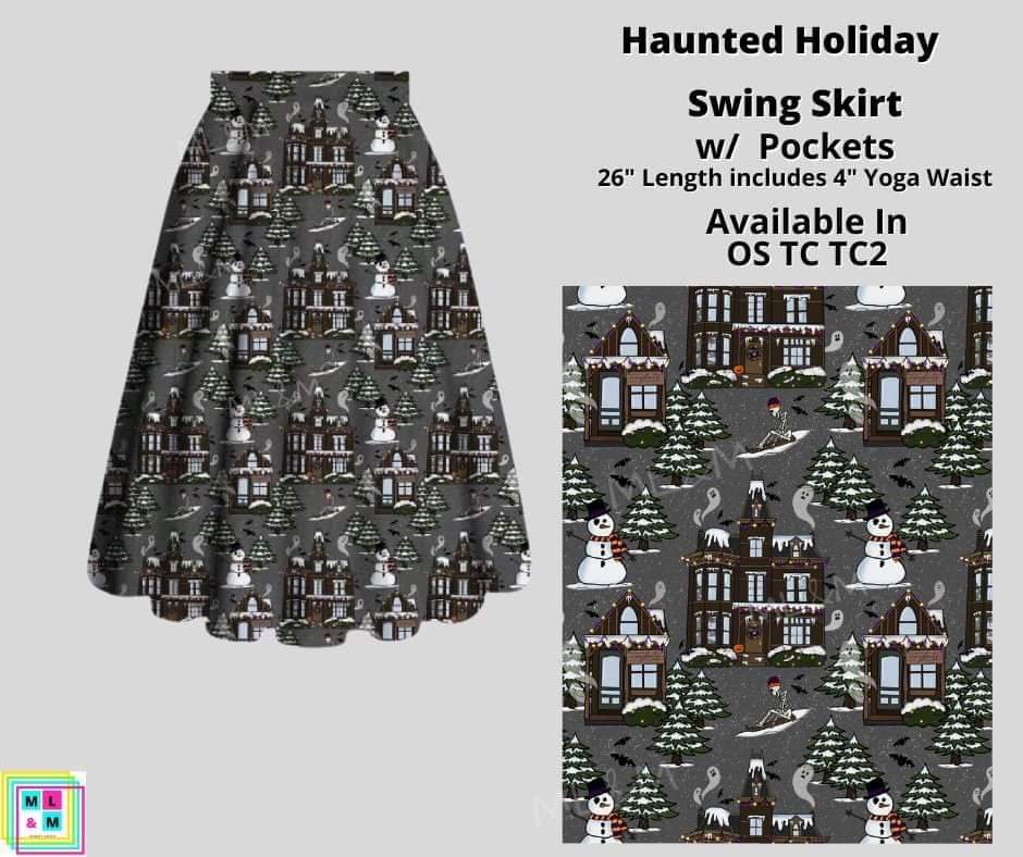 Haunted Holiday Skirt