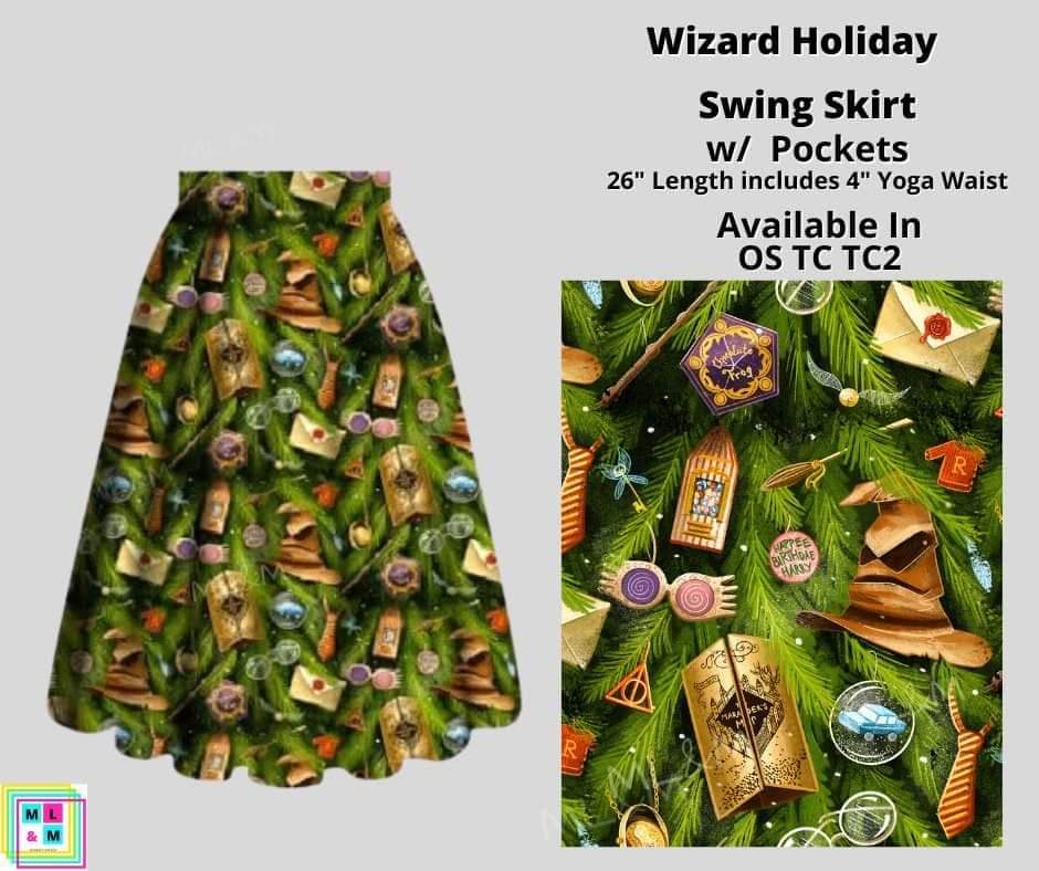 Wizard Holiday Skirt